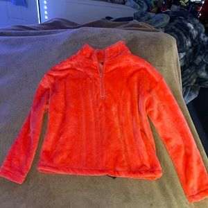 Size Medium Hot Pink Soft Zip Up Jacket